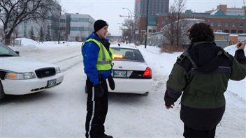 La circulation a été interdite sur l'avenue William à Winnipeg