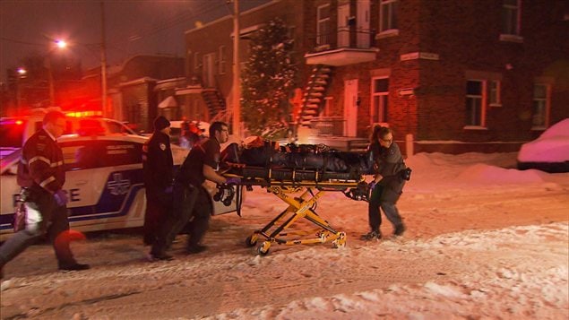Le drame s'est déroulé dans le quartie Villeray, à Montréal, le 20 janvier 2013