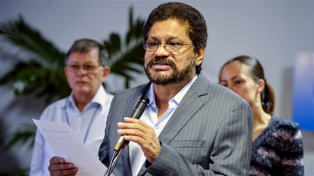 Iván Márquez, négociateur en chef du groupe rebelle colombien