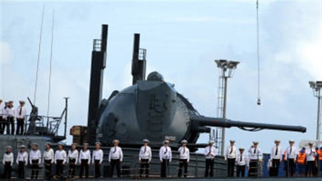 L'équipage du destroyer Admiral Tchabanenko (archives)