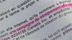 Développement DRB accuse les citoyens d'avoir organisé une « campagne de dénigrement ».