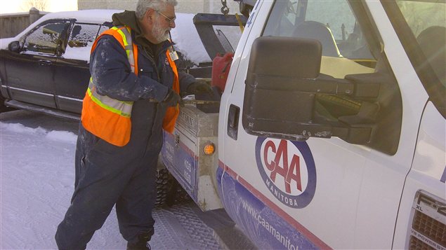 Randy Darbell en est à son 10e appel depuis 6 h lundi et il en a encore trois en attente.