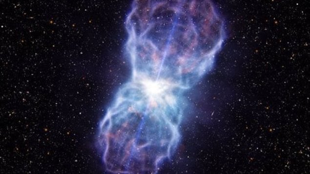 Un sursaut gamma