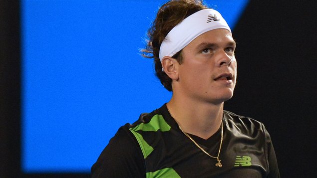 Milos Raonic à Melbourne