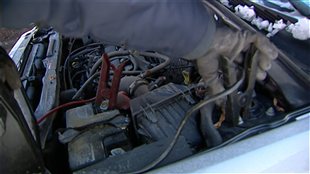 Un survoltage de batterie