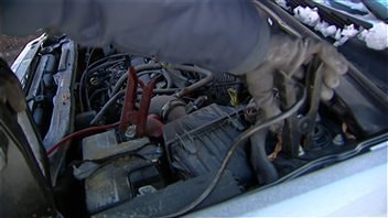 Un survoltage de batterie