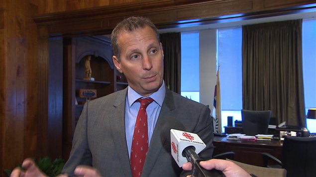 Le maire intérimaire de la Ville de Laval, Alexandre Duplessis