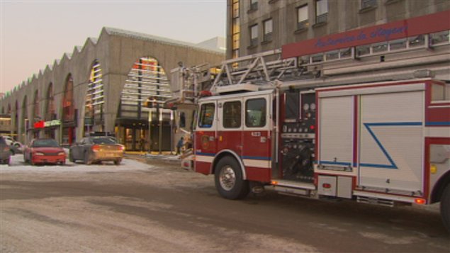 Alerte à la bombe au Théâtre Banque Nationale, le 17 janvier 2013