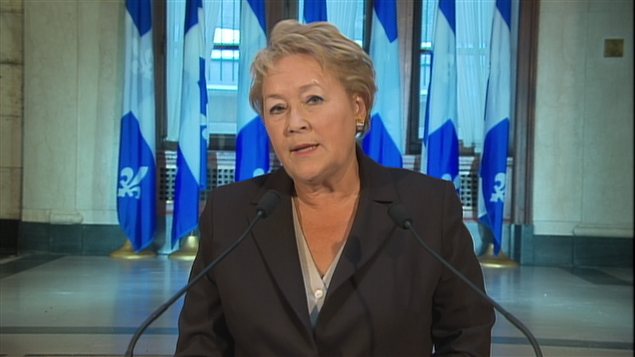 Premier ministre qui est venu rencontrer pauline marois