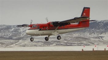 Un avion Twin Otter similaire à celui qui a disparu près de la base de la baie Terra Nova.
