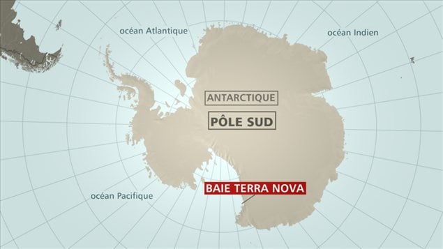 carte Antarctique