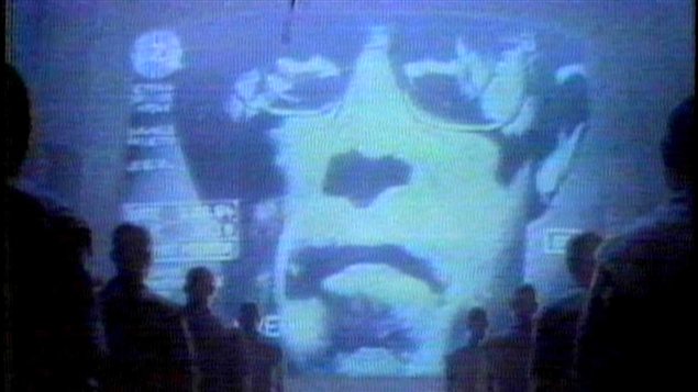 Image tir�e de la publicit� du premier Macintosh