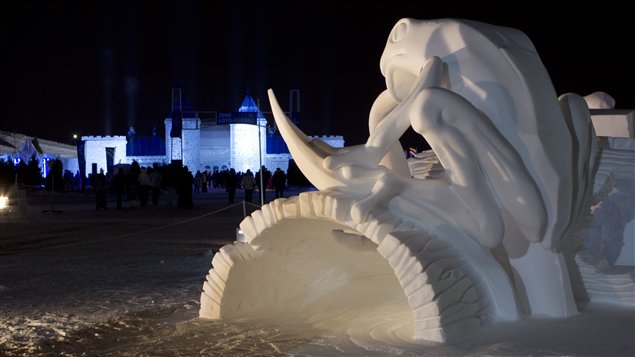 International de sculpture sur neige du Carnaval de Québec
