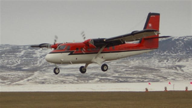 Un avion Twin Otto similaire à celui qui a disparu près de la base de la baie Terra Nova.