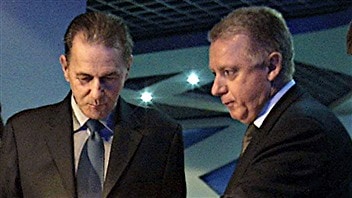 Jacques Rogge et Hein Verbruggen