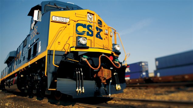 Un train de CSX