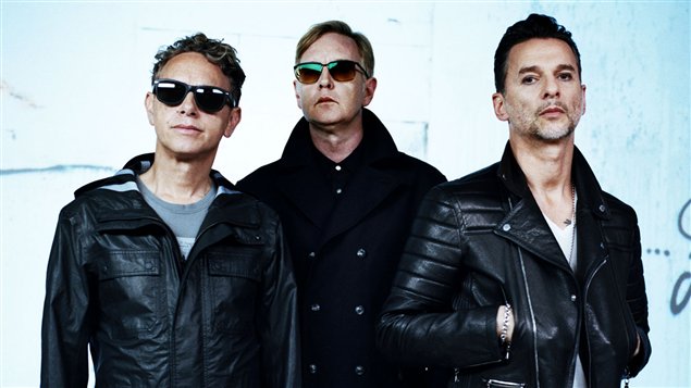 Le groupe britannique Depeche Mode
