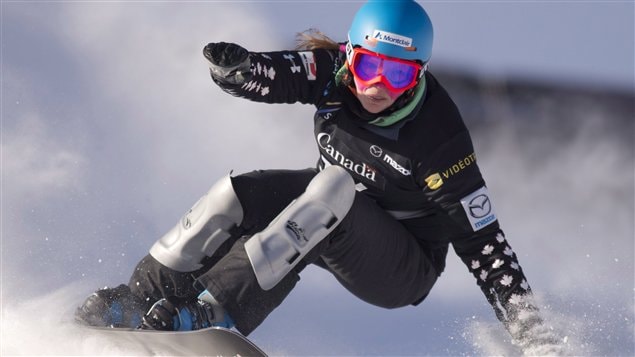 La Canadienne Caroline Calvé à Stoneham 