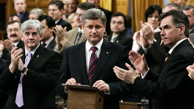 Stephen Harper à Chambre des communes en 2006