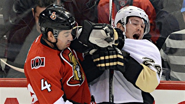 Chris Phillips et Matt Cooke