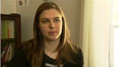 Sara Leblanc, porte-parole du regroupement féministe du N.-B.
