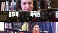 De haut en bas : Gabrielle Bouchard, biblioth�que Atwater et Roksanna Bahramitash �Radio-Canada/Sylvain Houde