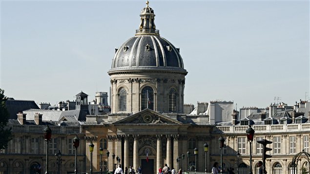 L�Institut de France o� si�ge l�Acad�mie fran�aise, � Paris. / � PRA, Wikip�dia 