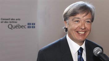 Le président-directeur général du Conseil des arts et lettres du Québec, Yvan Gauthier