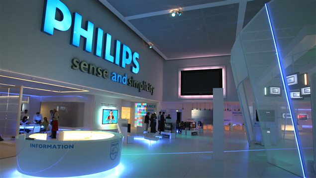 Un stand de Philips