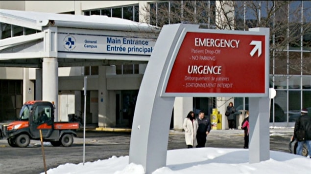 L'urgence de l'Hôpital d'Ottawa.