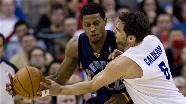 Rudy Gay et Jose Calderon