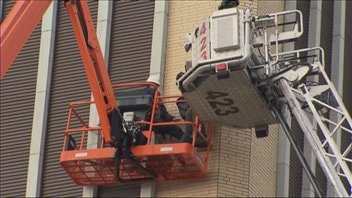 Les travailleurs ont été récupérés par les pompiers de Saguenay