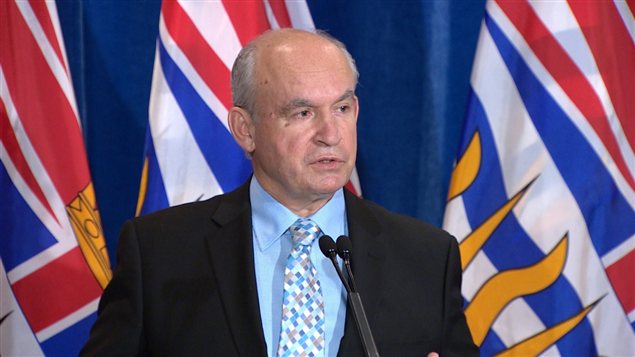 Le ministre du Développement culturel de la C.-B., Bill Bennet.