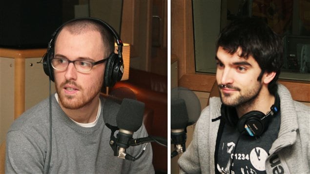 David Strasbourg et Jean-Philippe Baril-Gu�rard | � Radio-Canada / Philippe Couture