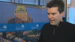 François Moisan, porte-parole de la Ville de Québec