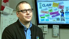 Roberto Gauvin, directeur du Centre d'apprentissage du Haut-Madawaska.