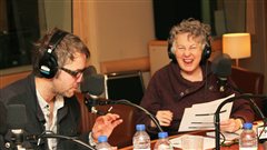 Simon Boudreault et Louisette Dussault dans un extrait de <em>Hansel et Gretel</em> |© Radio-Canada / Philippe Couture Simon Boudreault et Louisette Dussault dans un extrait de <em>Hansel et Gretel</em> |© Radio-Canada / Philippe Couture