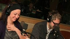 Marie-Josée Bastien (Scarlett) et Simon Boudreault (Rett) dans <em>Autant en emporte le vent</em> |©Radio-Canada / Philippe Couture Marie-Josée Bastien (Scarlett) et Simon Boudreault (Rett) dans <em>Autant en emporte le vent</em> |©Radio-Canada / Philippe Couture