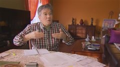 Denis Huot doit débourser 340 $ de plus cette année, ce qui le surprend.