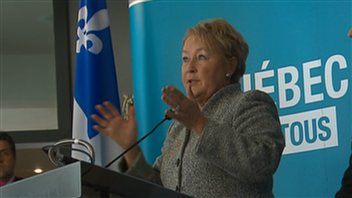 La première ministre Pauline Marois