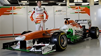Paul di Resta et la Force India VJM06