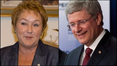 Pauline Marois rencontrera Stephen Harper