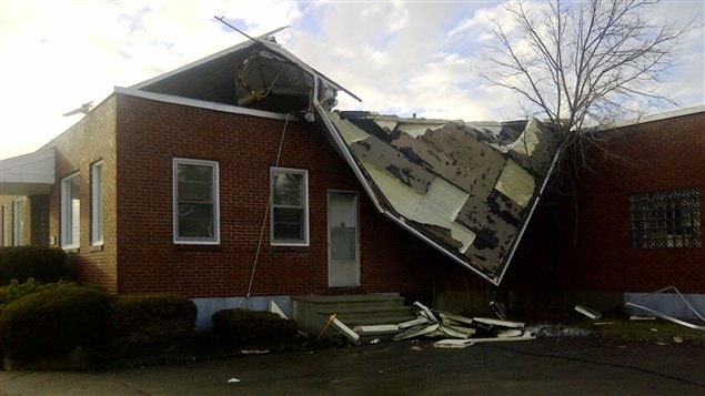 Tempête au Nouveau-Brunswick