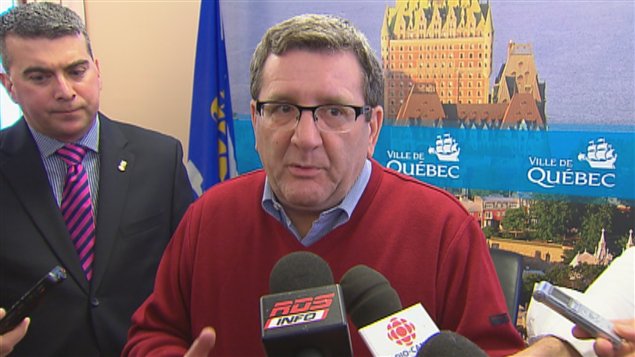 Le maire Labeaume