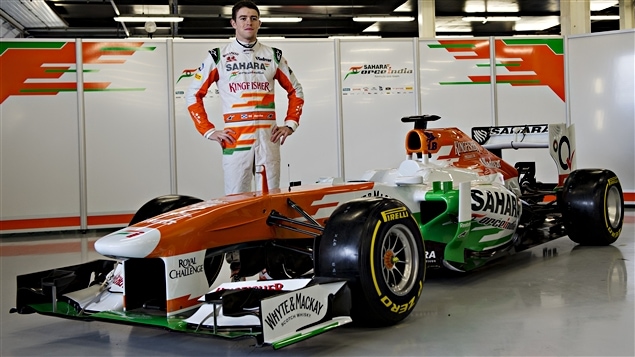 Paul di Resta et la Force India VJM06