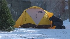 La population est invitée à faire du camping d'hiver sur les plaines d'Abraham.
