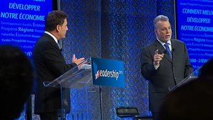 Philippe Couillard répond à Pierre Moreau.