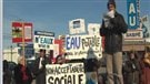 Dossier Pétrolia à Gaspé : manifestation d'appui à Bécancour