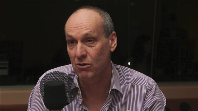 Le journaliste Alain Gravel.