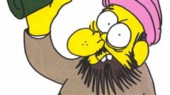 Mahomet caricatur� par Charb 